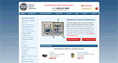 Desktop Screenshot of ecdcontrols.com